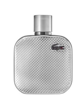 Lacoste Silver Men's Fragrance Bottle with Crocodile Patch